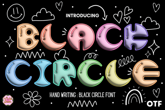 Black Circle Font - Featured Image