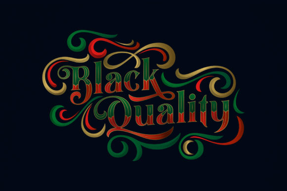 Black Quality Font - Featured Image