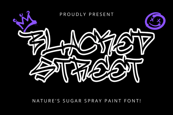 Blacked Street Font - Featured Image
