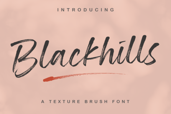Blackhills Font - Featured Image