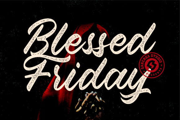 Blessed Friday Font - Featured Image