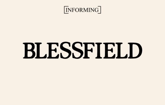 Blessfield Font - Featured Image