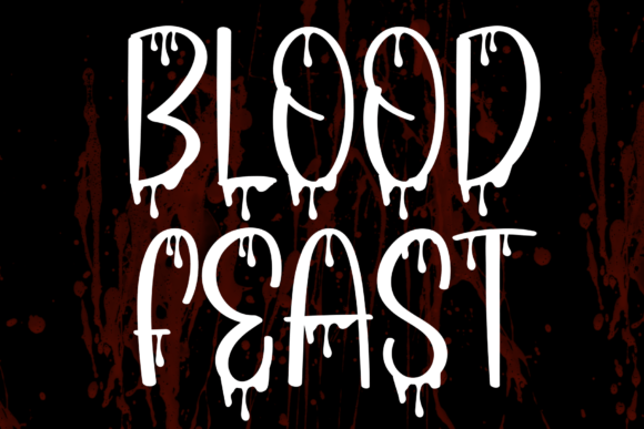 Blood Feast Font - Featured Image