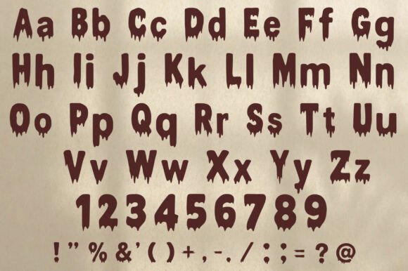 Bloody Drip Font - Featured Image