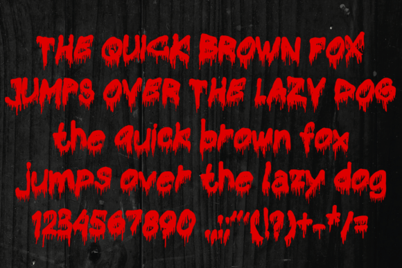 Bloody Horror Font - Featured Image
