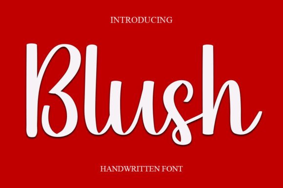 Blush Font - Featured Image