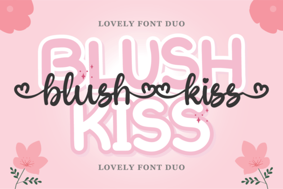 Blush Kiss Font - Featured Image