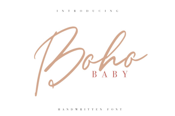 Boho Baby Font - Featured Image
