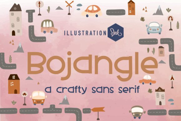 Bojangle Font - Featured Image
