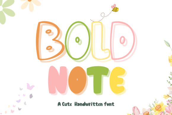 Bold Note Font - Featured Image
