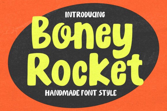 Boney Rocket Font - Featured Image
