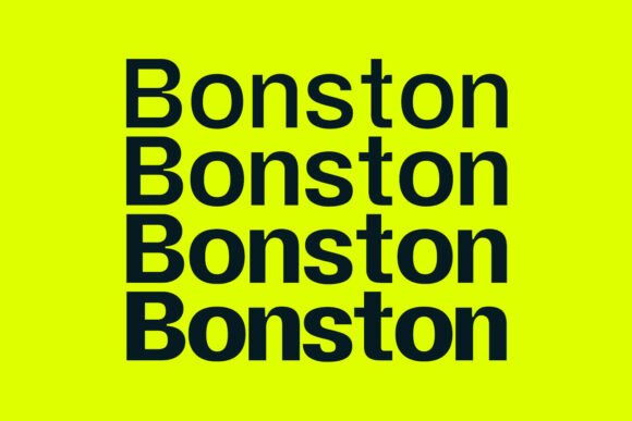 Bonston Font - Featured Image