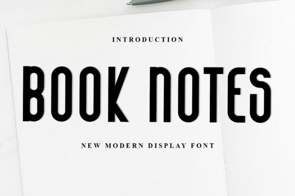 Book Notes Font - Featured Image