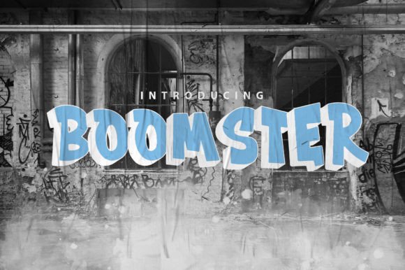 Boomster Font - Featured Image