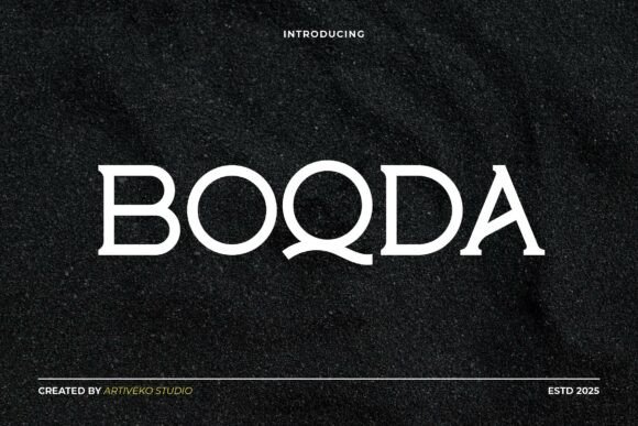 Boqda Font - Featured Image