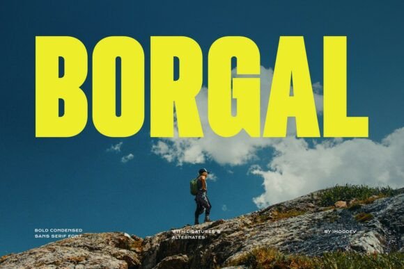 Borgal Font - Featured Image