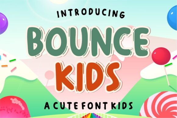 Bounce Kids Font - Featured Image
