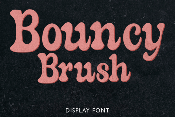 Bouncy Brush Font - Featured Image