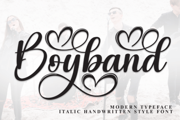 Boyband Font - Featured Image