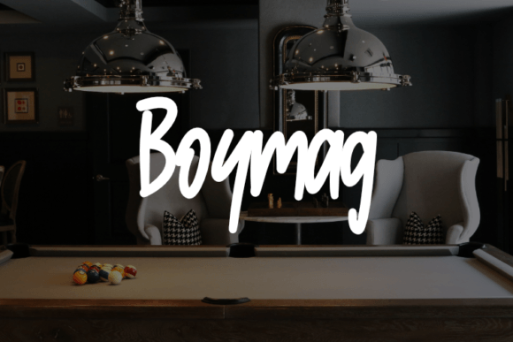 Boymag Font - Featured Image