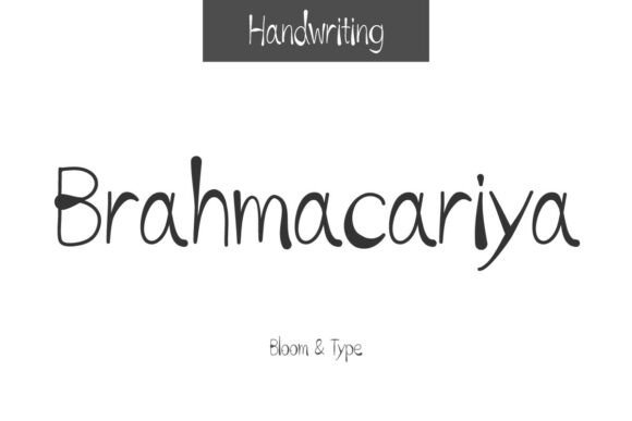 Brahmacariya Font - Featured Image