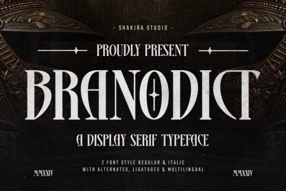 Branodict Font - Featured Image