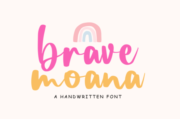 Brave Moana Font - Featured Image
