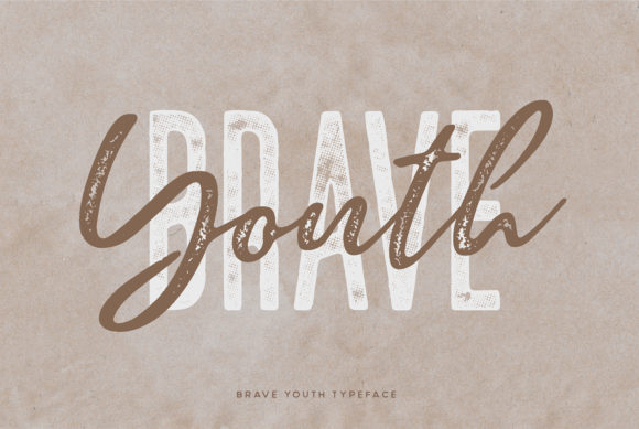 Brave Youth Font - Featured Image