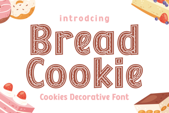 Bread Cookie Font - Featured Image