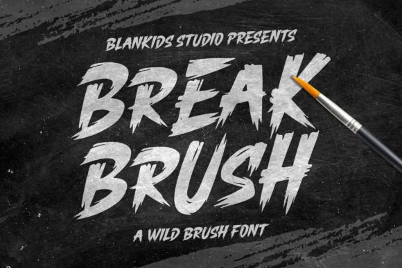 Break Brush Font - Featured Image