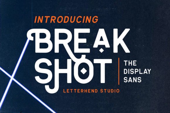 Break Shot Font - Featured Image