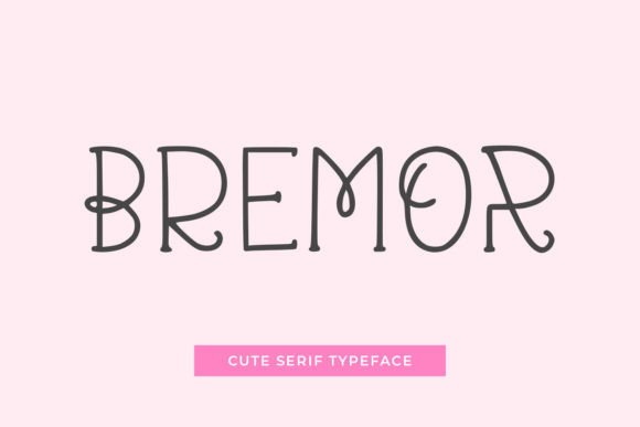 Bremor Font - Featured Image