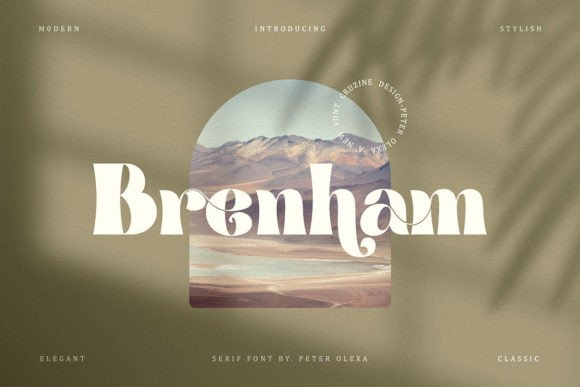 Brenham Font - Featured Image