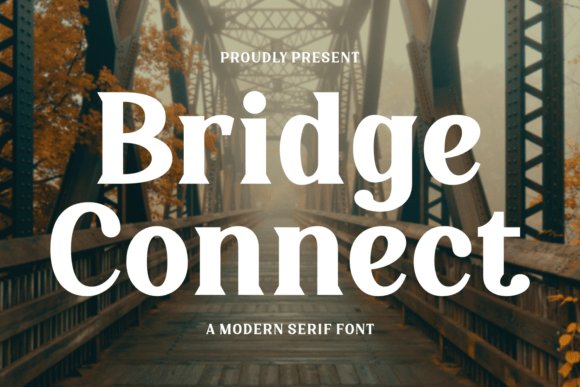 Bridge Connect Font - Featured Image