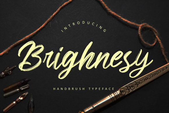 Brighnesy Font - Featured Image