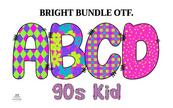 Bright Army Font - Featured Image