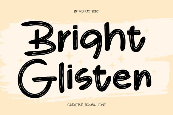 Bright Glisten Font - Featured Image