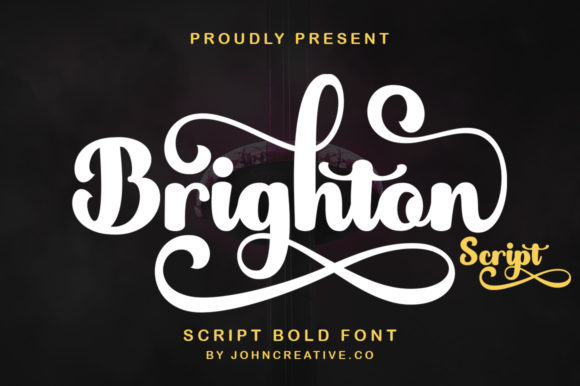 Brighton Script Font - Featured Image