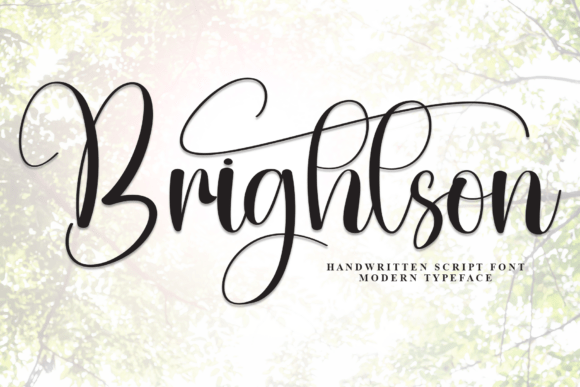 Brightson Font - Featured Image