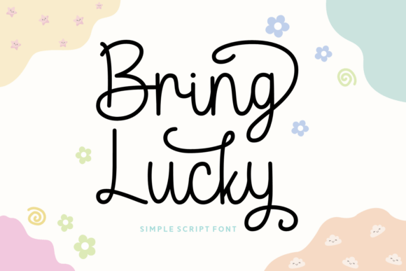 Bring Lucky Font - Featured Image