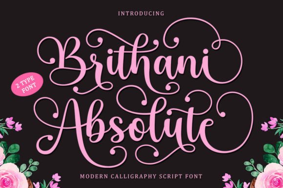 Brithani Absolute Font - Featured Image