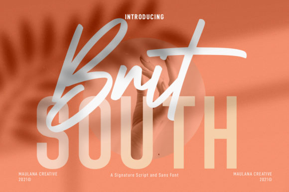 Britsouth Font - Featured Image