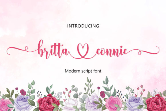 Britta Connie Font - Featured Image