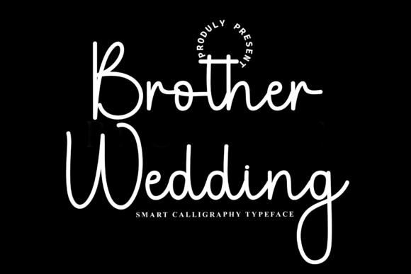 Brother Wedding Font - Featured Image