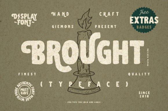 Brought Font - Featured Image