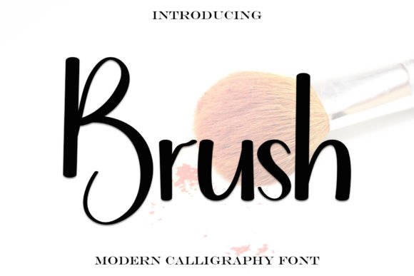 Brush Font - Featured Image