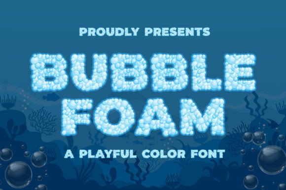 Bubble Foam Font - Featured Image