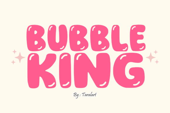 Bubble King Font - Featured Image
