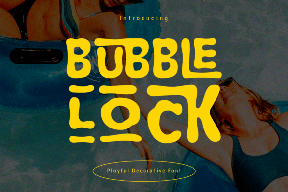 Bubblelock Font - Featured Image