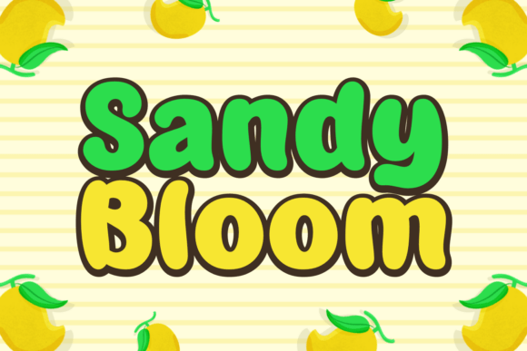 Bubbly Mango Font - Featured Image